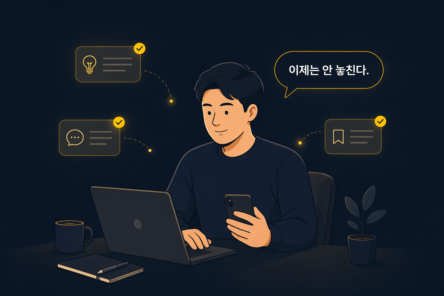 IdeaDrop 아이디어 목록 화면